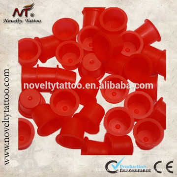 N201015B-R New Red Plastic Tattoo Enk Tasses / Encre Caps